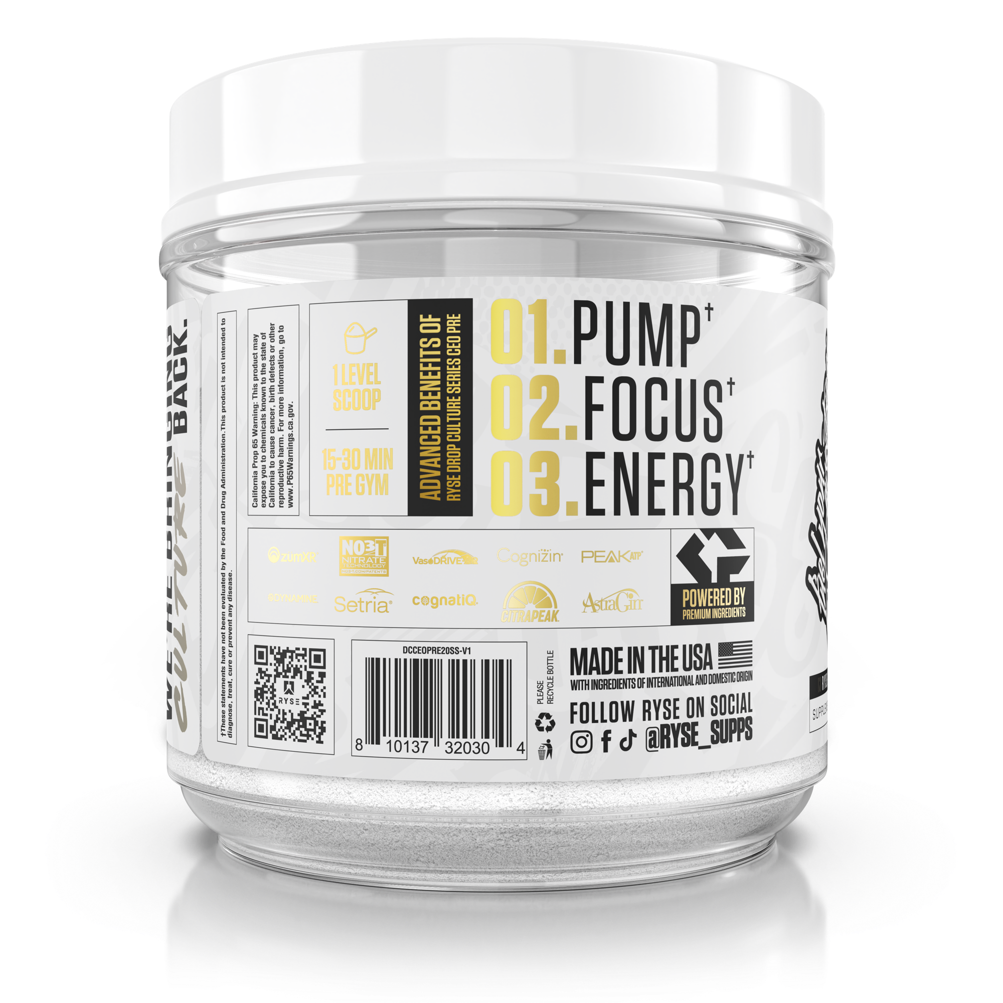 CEO Pre-Workout Supplements CQGD9KDD